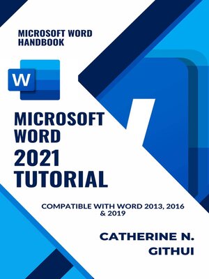 cover image of Microsoft Word 2021 Tutorial